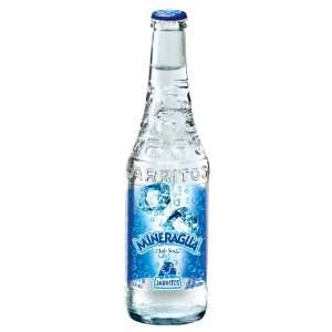Jarritos Mineragua Mineral Water Drink Glass Bottle 12.5 oz:  