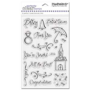  Stampendous SSC133 Perfectly Clear Polymer Stamps, Going 