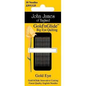  Goldn Glide Big Eye Quilting Needles  Size 11 10 