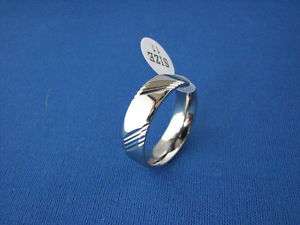 Gentlemens Band Ring Crafted in Titanium, Size 11  