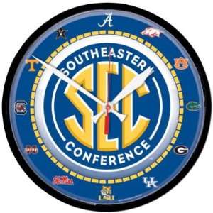 SEC Conference 12 Wall Clock:  Sports & Outdoors