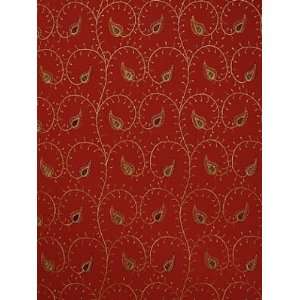  Pindler & Pindler Java   Crimson Fabric