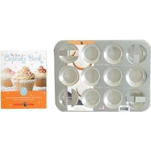 Nordicware 45502AH Cupcake/Muffin Pan With Cupcake Book  