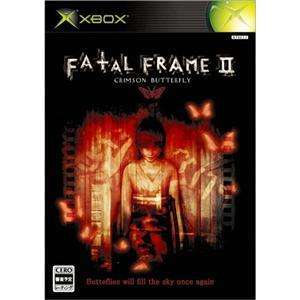 Xbox  FATAL FRAME 2 Crimson Butterfly  X Box Japan Game  