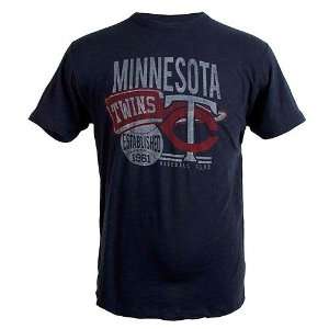  Minnesota Twins Scrum Banner T Shirt by 47 Brand Sports 