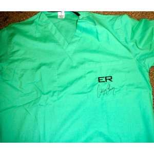  Doctor Scrub w/ ER Embroidered Signed Autographed by 