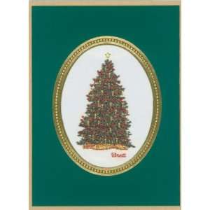  2011 Brett Collection Timeless Tree Luxury Christmas Card 