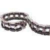 Mens Silver Stainless Steel Bicycle Chain Bracelet SB5  