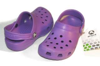 Crocs Kids Classic Cayman Purple All Size C4/C5 ~ M3W5  