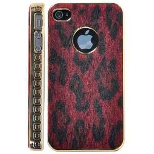   Hard Cover Case Skin for iPhone 4/iPhone 4S (Brown) 