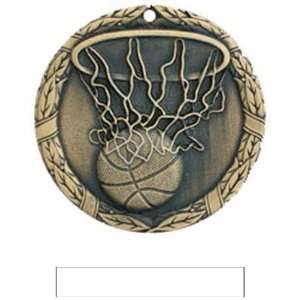  Hasty Awards Custom Basketball Medal M 300B GOLD MEDAL 
