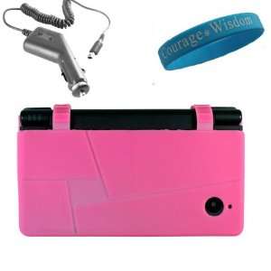 Magenta Durable Silicone Skin Cover for Nintendo Dsi Console Game 