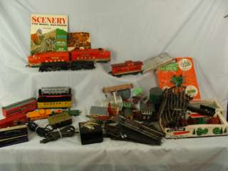 Huge mixed lot of Vintage Train Flyer and parts for repair and more 