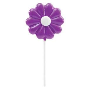 Purple Daisy Lollipops, 6 Cute Purple Grocery & Gourmet Food