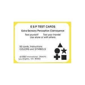 ESP Test Cards (50 Cards) 