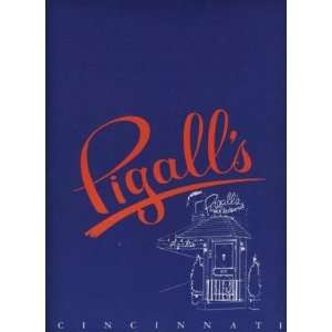  Pigalls French Restaurant Menu Cincinnati Ohio 1958 