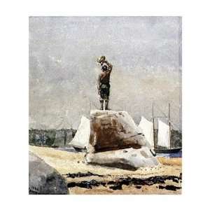    Winslow Homer   Boy Hailing Schooners Giclee Canvas