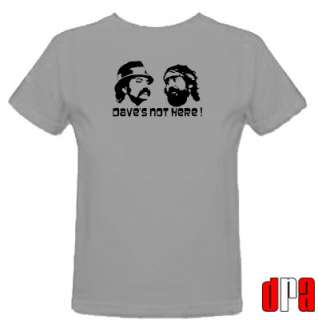   AND CHONG DAVES NOT HERE UNOFFICIAL TRIBUTE CULT MOVIE T SHIRT  