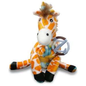  Zoobies Baby Jafaru the Giraffe Blankie Babies Plush Toy 