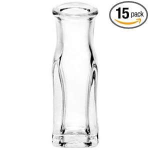 Clear, Mini, Square, Glass Bottle, , 15, , Mini Bottles, With, , 15 