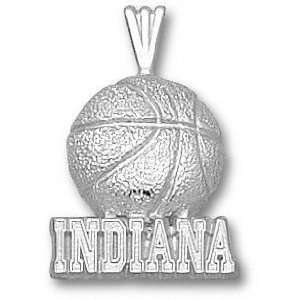  Indiana Hoosiers Sterling Silver INDIANA Basketball 