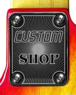   Plate Chrome 4 Fender Strat Tele Custom Shop PatFi   