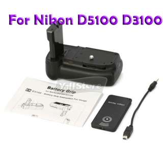 Pro Battery Grip for Nikon D5100 EN EL14 ENEL14 DSLR Camera + IR 
