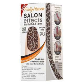 SALE!   SALLY HANSEN Salon Effects Nail Polish Strips   Kitty, Kitty