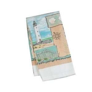  Lighthouse Collage Terry Towel