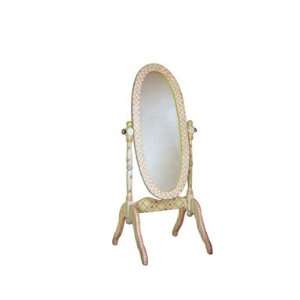 Teamson Child Standing Mirror   Crackle Finish: Home 