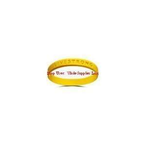 Official Live Strong Lance Armstrong Yellow Cancer Livestrong Rubber 