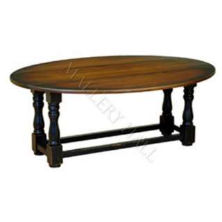 Solid Wood Gate Leg Oval Table Chairs Rush Seats French  