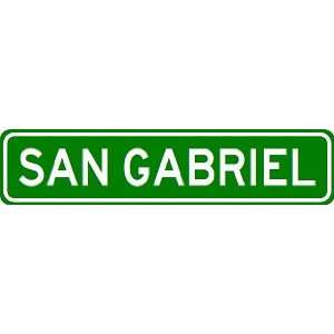  SAN GABRIEL City Limit Sign   High Quality Aluminum 