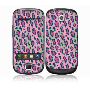  Samsung Galaxy 3 i5800 Decal Skin Sticker   Pink Leopard 