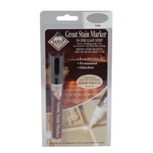  SamaN GM 130 Grout Stain Marker, Gray