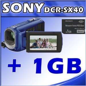  Sony DCRSX40/L Palm Sized camcorder with 60X Optical Zoom 