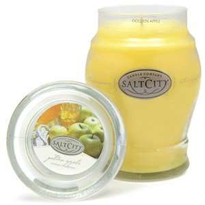  Salt City Golden Apple 26oz Jar Candle: Home & Kitchen