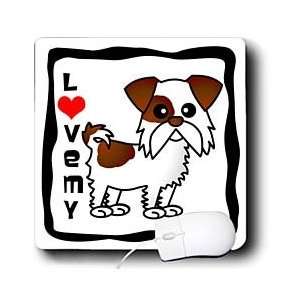  Janna Salak Designs Dogs   I Love My Shih Tzu Brown and 