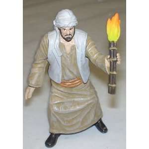   Exclusive Pvc Figure : Indiana Jones Sallah W/torch: Toys & Games