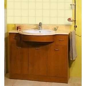  Salgar Single Sink Aneto Bathroom Vanity CVSL AN1000 SG. W 