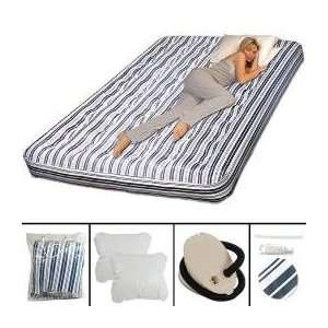  Air Cloud Full Size Inflatable Mattress W/ Foot Pump And 