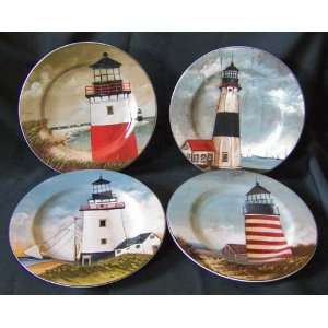 By the Sea Stoneware Plates (David Carter Brown Collection 