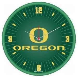  Oregon Ducks Round Clock