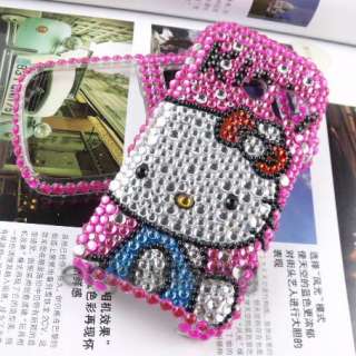 BLING Hello Kitty crystal COVER CASE fr LG RUMOR2 LX265  