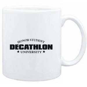  Mug White  Honor Student Decathlon University  Sports 