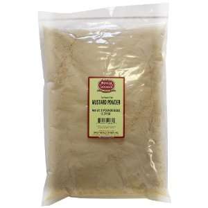 Spicy World Ground Yellow Mustard Powder Bulk, 5 Pounds:  