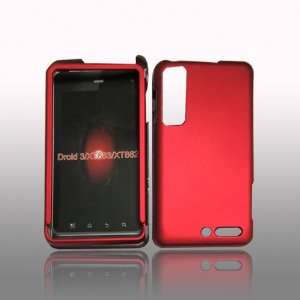  Motorola DROID X3/XT862 smartphone Rubberized Hard Case 