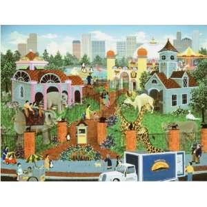  City Zoo Jigsaw Puzzle 500 Piece: Toys & Games
