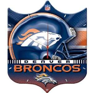    NFL Denver Broncos High Definition Clock *: Sports & Outdoors