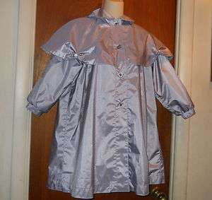 Rothschild Shiny Purple Dress Coat Girls 6X Spring Polyester Cotton 